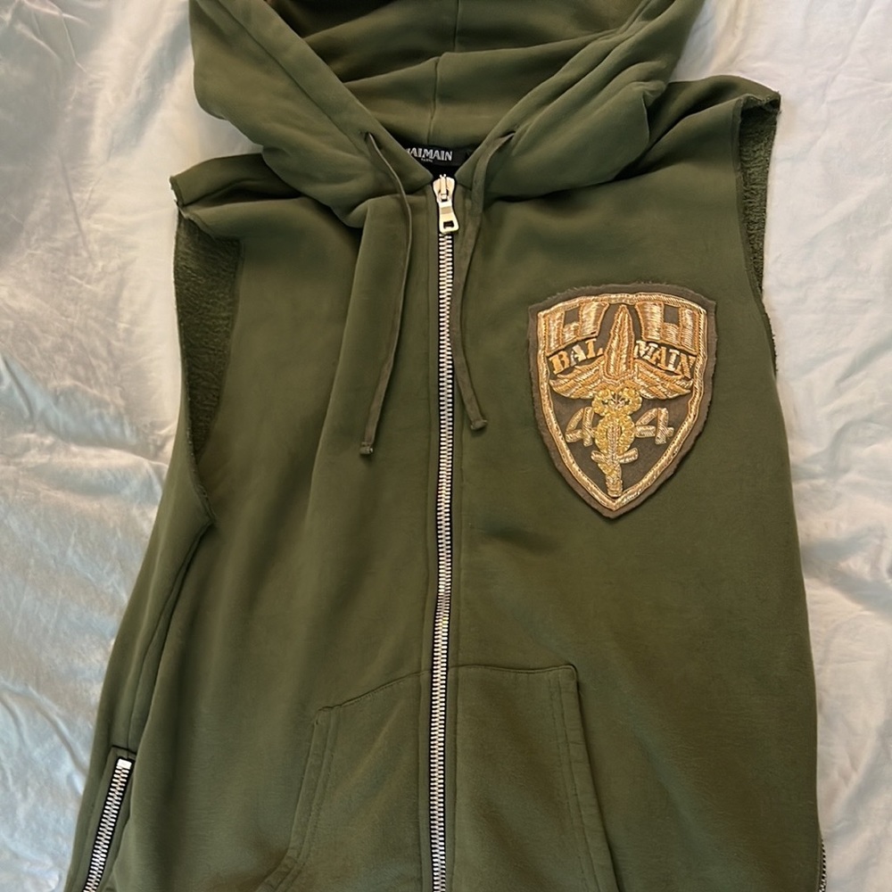 Balmain Hooded Vest